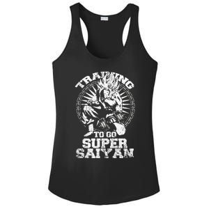 Anime Lover Bodybuilder Funny Workout Fitness Gym Gift Ladies PosiCharge Competitor Racerback Tank