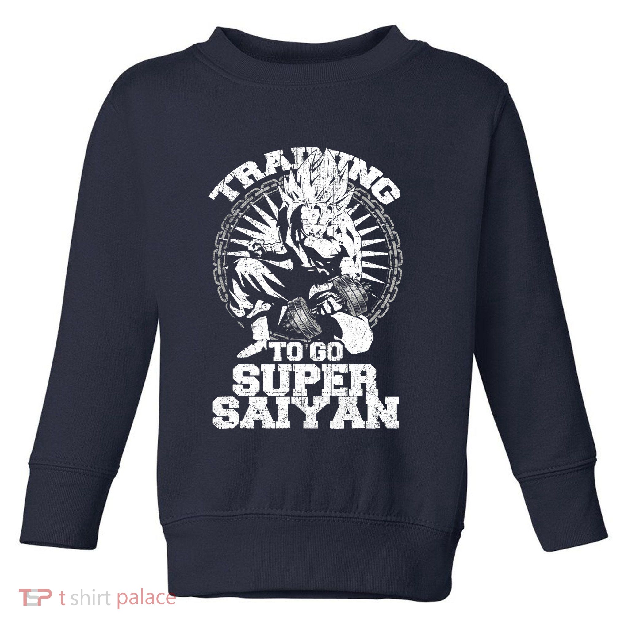 Anime Lover Bodybuilder Funny Workout Fitness Gym Gift Toddler Sweatshirt