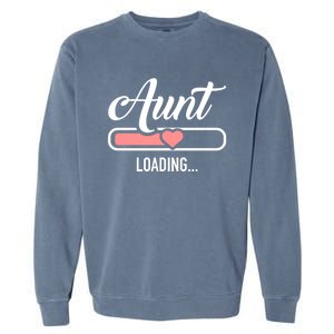 Aunt Loading Bar Gift Garment-Dyed Sweatshirt