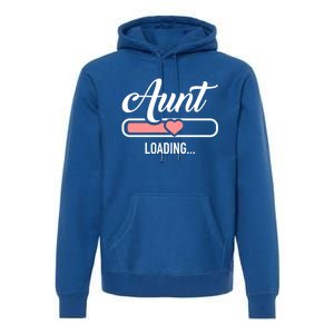 Aunt Loading Bar Gift Premium Hoodie