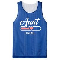 Aunt Loading Bar Gift Mesh Reversible Basketball Jersey Tank