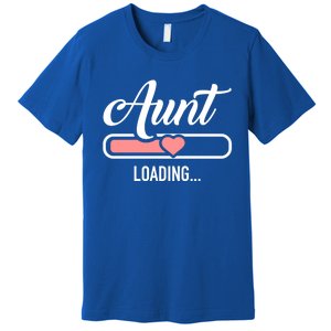 Aunt Loading Bar Gift Premium T-Shirt