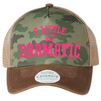 A Little Bit Dramatic Sassy Drama Queen Legacy Tie Dye Trucker Hat