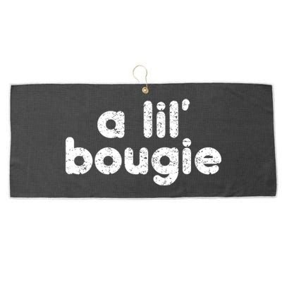 A Lil’ Bougie Large Microfiber Waffle Golf Towel