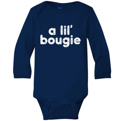 A Lil’ Bougie Baby Long Sleeve Bodysuit