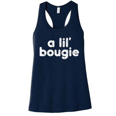 A Lil’ Bougie Women's Racerback Tank