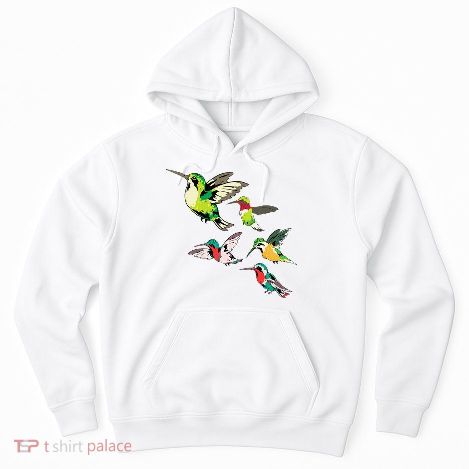Animal Lover Birdwatching Beautiful Bird Hummingbird Hoodie