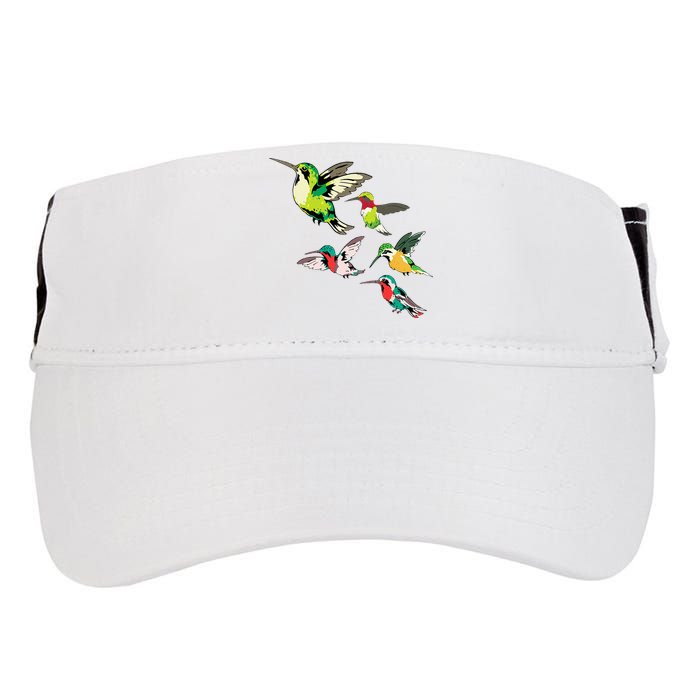 Animal Lover Birdwatching Beautiful Bird Hummingbird Adult Drive Performance Visor