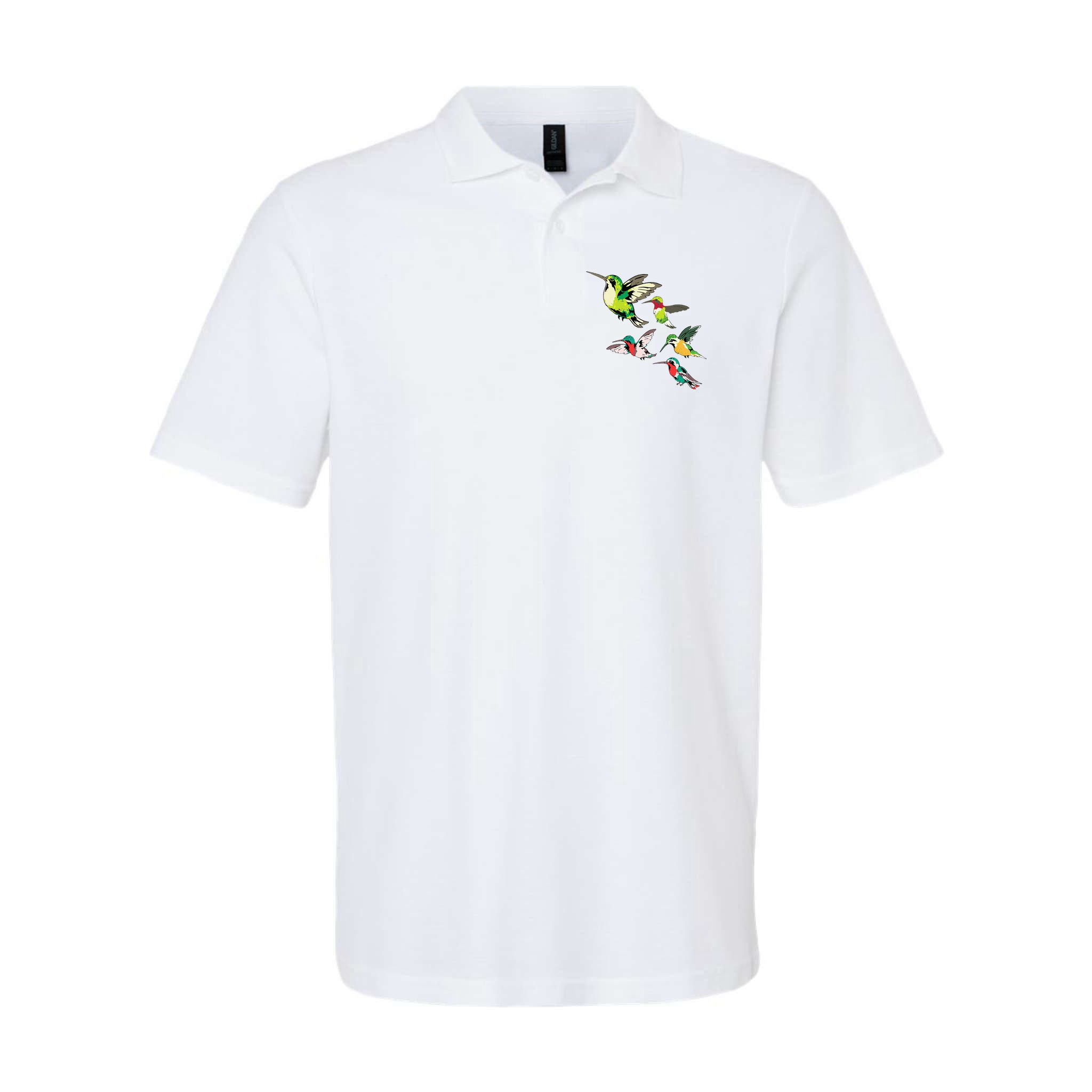 Animal Lover Birdwatching Beautiful Bird Hummingbird Polo