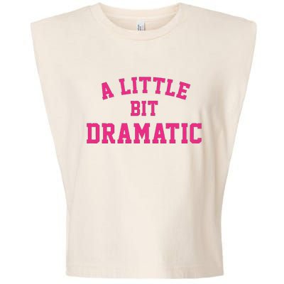 A Little Bit Dramatic Halloween Queen  Garment-Dyed Women's Muscle Tee