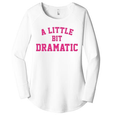 A Little Bit Dramatic Halloween Queen  Women's Perfect Tri Tunic Long Sleeve Shirt