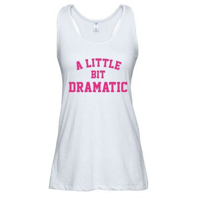 A Little Bit Dramatic Halloween Queen  Ladies Essential Flowy Tank