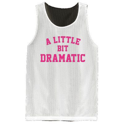 A Little Bit Dramatic Halloween Queen  Mesh Reversible Basketball Jersey Tank