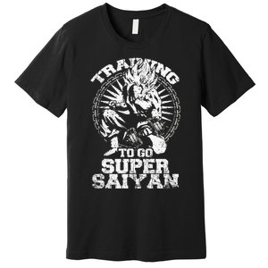 Anime Lover Bodybuilder Workout Fitness Gym Gift Premium T-Shirt