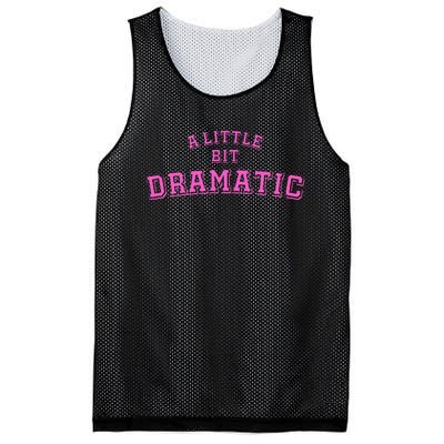 A Little Bit Dramatic Mesh Reversible Basketball Jersey Tank