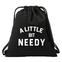 A Little Bite Needy Drawstring Bag