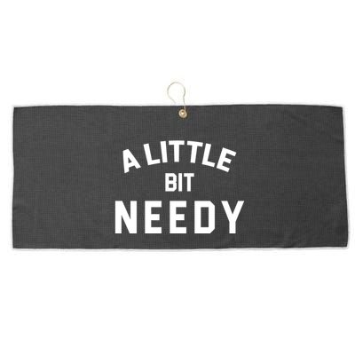 A Little Bite Needy Large Microfiber Waffle Golf Towel