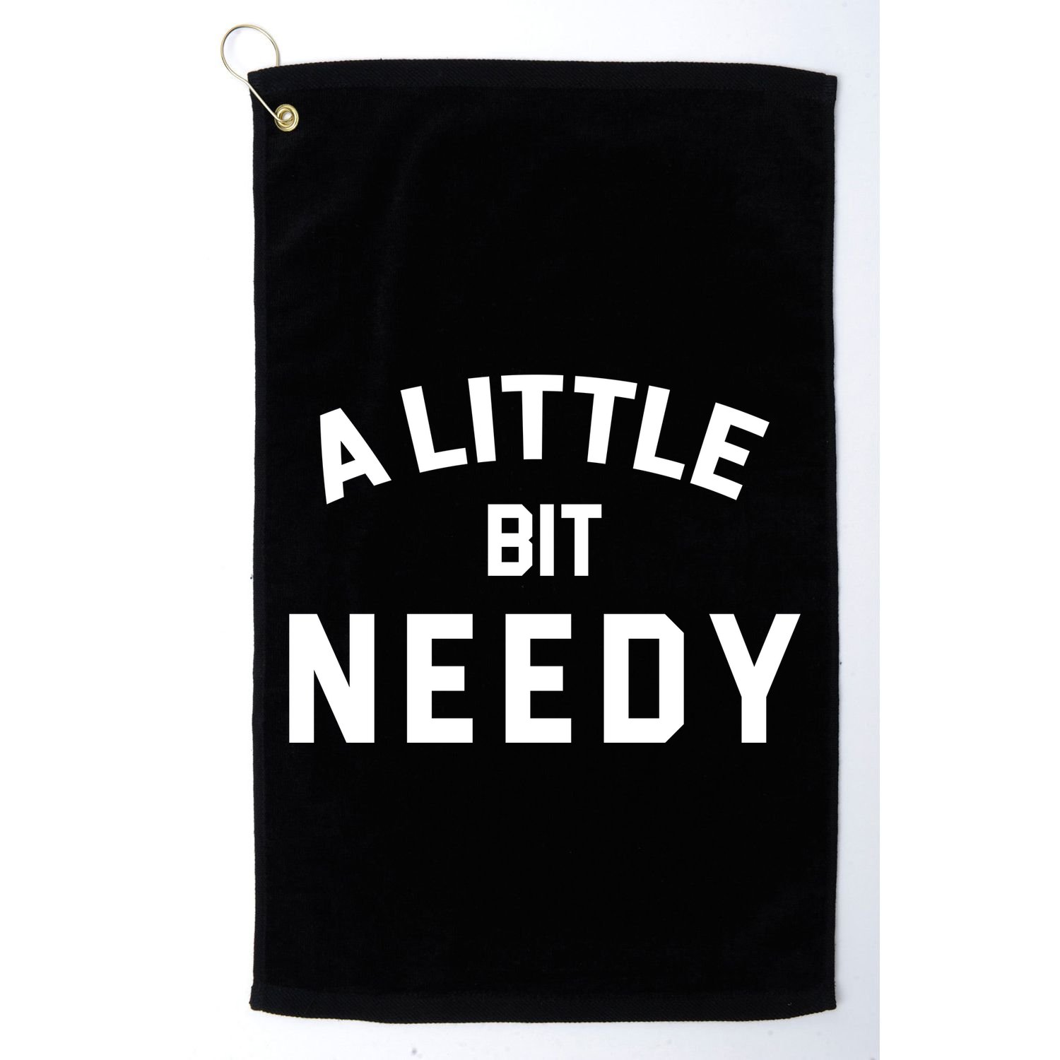 A Little Bite Needy Golf Towel
