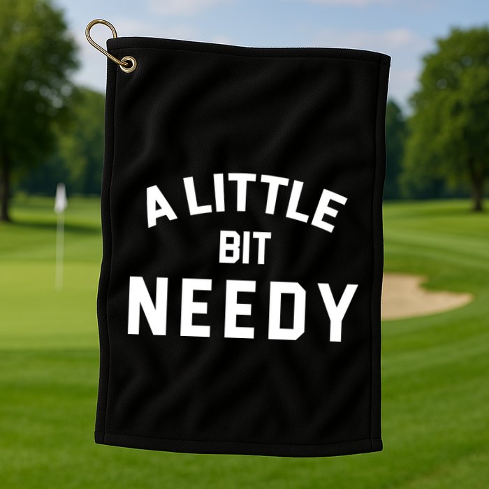 A Little Bite Needy Golf Towel