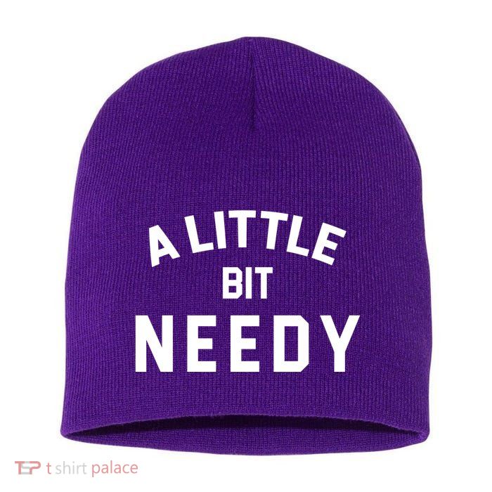 A Little Bite Needy Short Acrylic Beanie