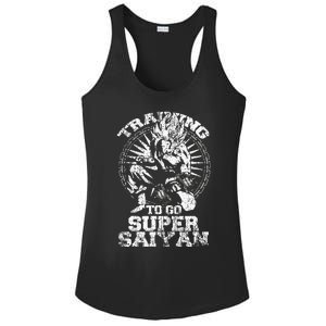 Anime Lover Bodybuilder Workout Fitness Gym Ladies PosiCharge Competitor Racerback Tank