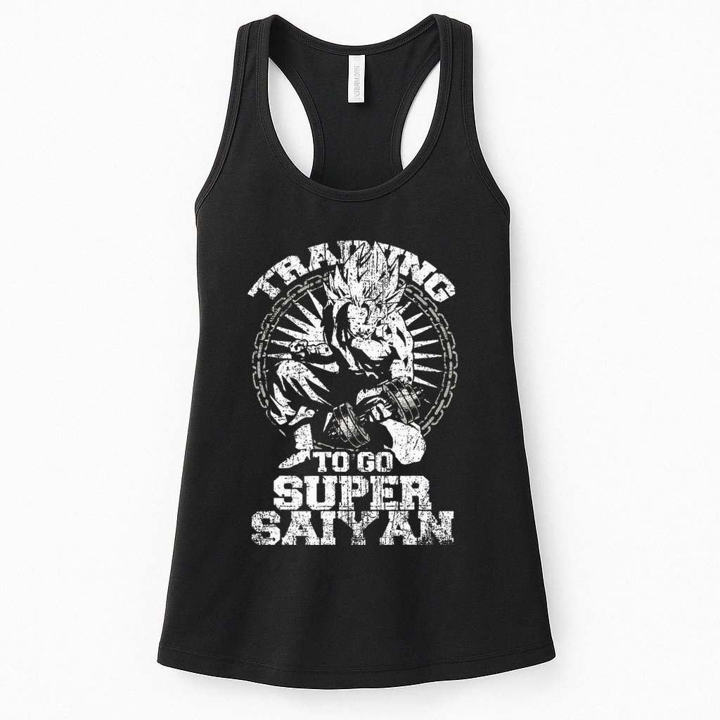Anime Lover Bodybuilder Workout Fitness Gym Womens Tank Top