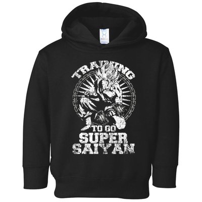 Anime Lover Bodybuilder Workout Fitness Gym Toddler Hoodie