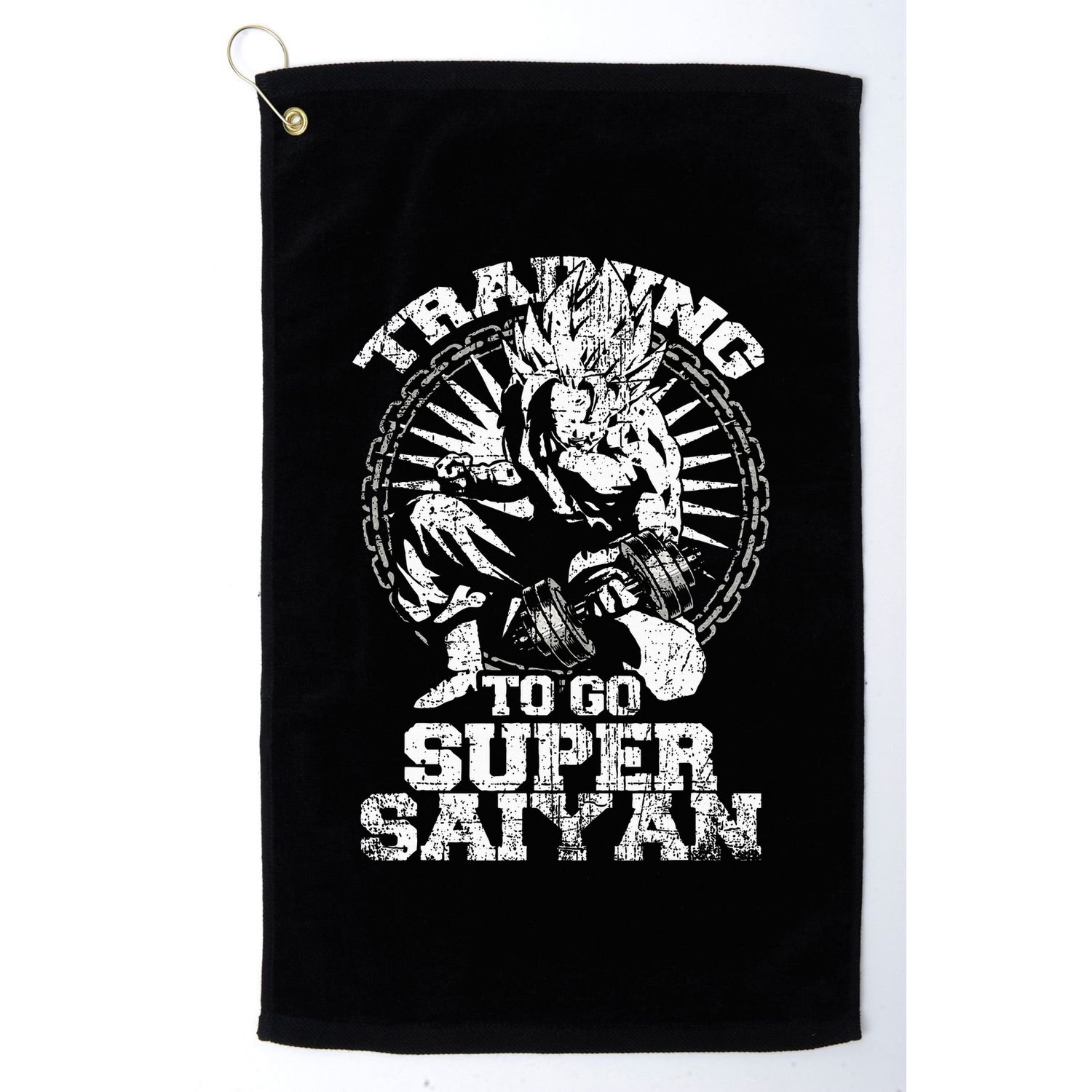Anime Lover Bodybuilder Workout Fitness Gym Golf Towel