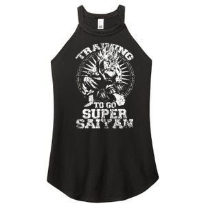 Anime Lover Bodybuilder Workout Fitness Gym Women's Perfect Tri Rocker Tank