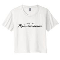 A Little Bit High Maintenance Limited Crop Top