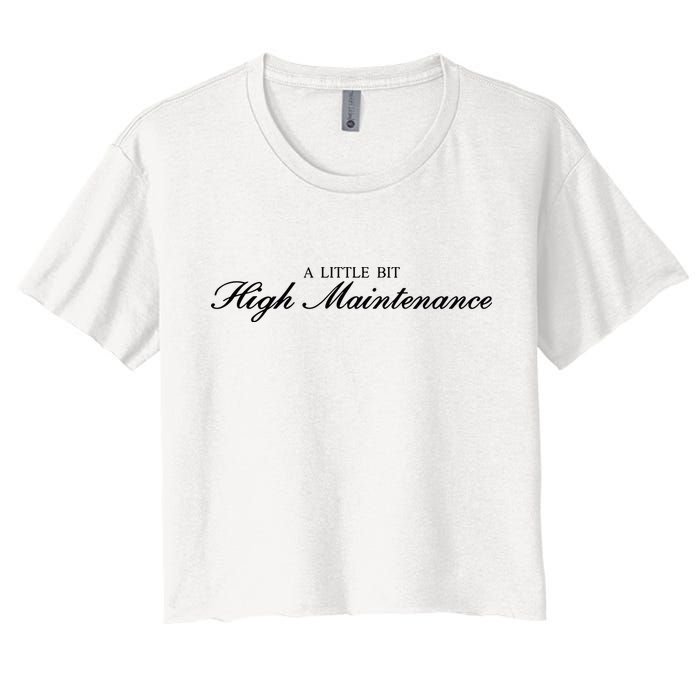 A Little Bit High Maintenance Limited Crop Top