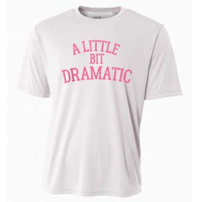 A Little Bit Dramatic Cooling Performance Crew T-Shirt