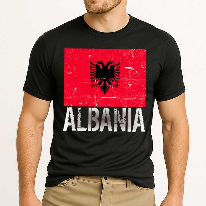Albania Flag Albanians Soccer Football Team Cooling Performance Crew T-Shirt