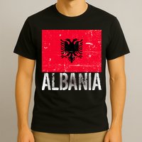 Albania Flag Albanians Soccer Football Team T-Shirt