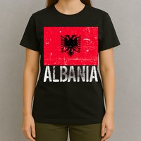 Albania Flag Albanians Soccer Football Team T-Shirt