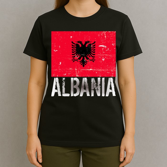Albania Flag Albanians Soccer Football Team T-Shirt