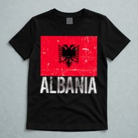 Albania Flag Albanians Soccer Football Team T-Shirt