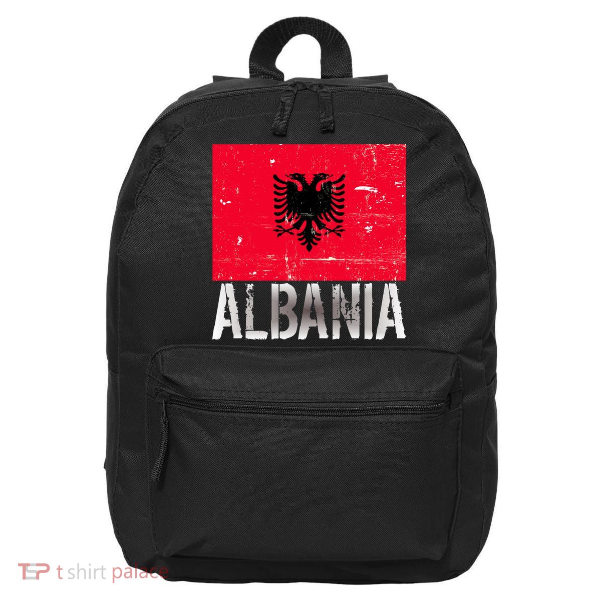 Albania Flag Albanians Soccer Football Team 16 in Basic Backpack