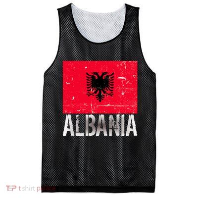 Albania Flag Albanians Soccer Football Team Mesh Reversible Basketball Jersey Tank