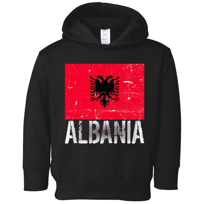 Albania Flag Albanians Soccer Football Team Toddler Hoodie