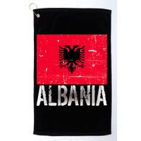 Albania Flag Albanians Soccer Football Team Golf Towel