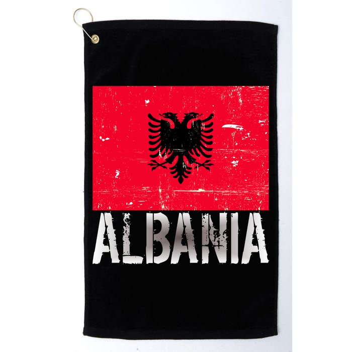 Albania Flag Albanians Soccer Football Team Golf Towel