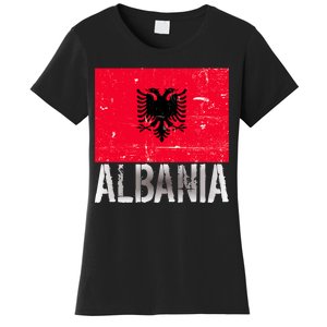 Albania Flag Albanians Soccer Football Team Women's T-Shirt