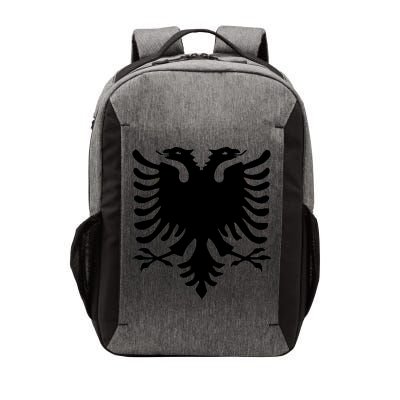 Albanian Flag Eagle Vector Backpack