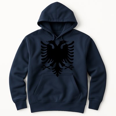 Albanian Flag Eagle Hoodie