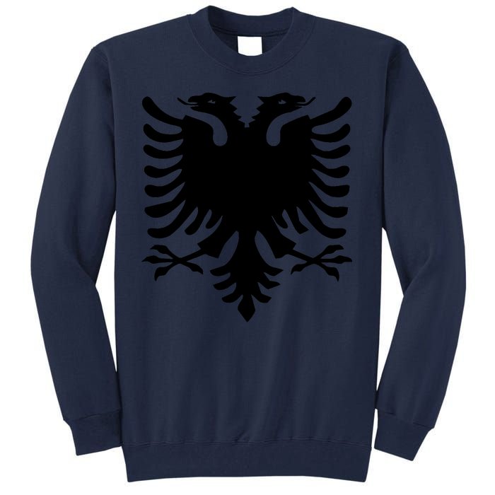 Albanian Flag Eagle Tall Sweatshirt