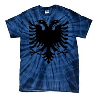 Albanian Flag Eagle Tie-Dye T-Shirt