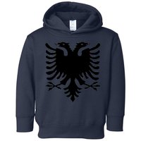 Albanian Flag Eagle Toddler Hoodie