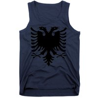 Albanian Flag Eagle Tank Top