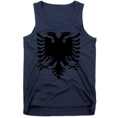 Albanian Flag Eagle Tank Top